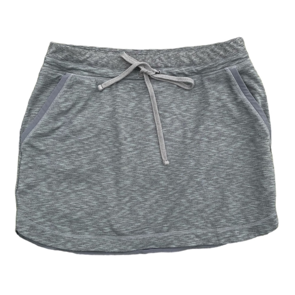 EUC Athleta Techie Terry Drawstring Skirt with Pockets Size L - Picture 2 of 4